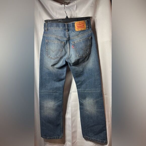 Kids Denim Jeans EPC Levi’s 505 Regular Adjustable Waistband Size 10 - Picture 2 of 5